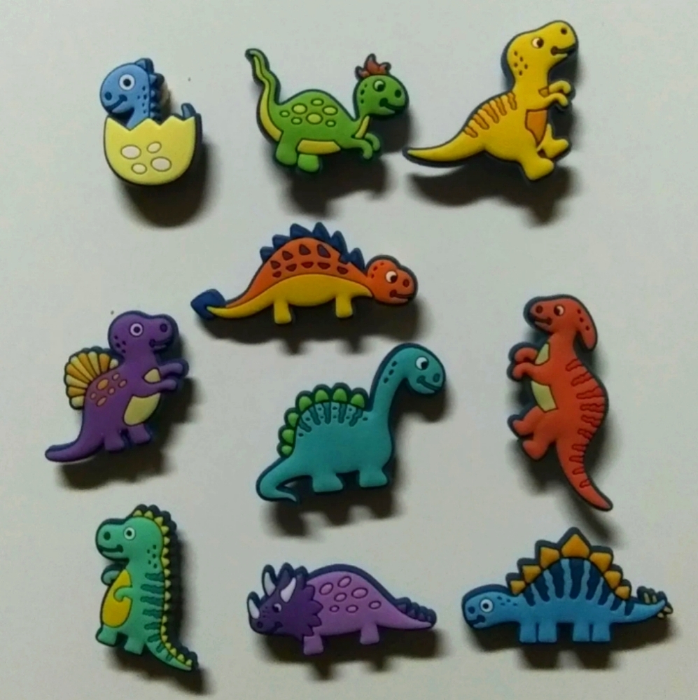 10 pcs. Shoe charms for crocs